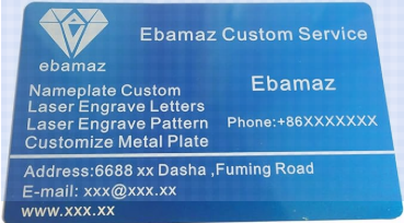 Preview: Visitenkarten graviert